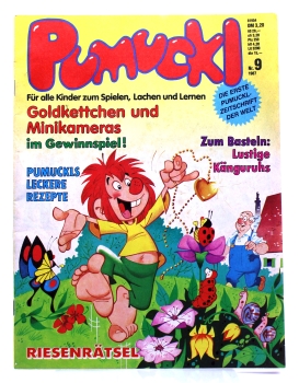 Pumuckl - für alle Kinder zum Spielen, Lachen und Lernen - Bastel & Comic Magazin Nr. 9 (1987)